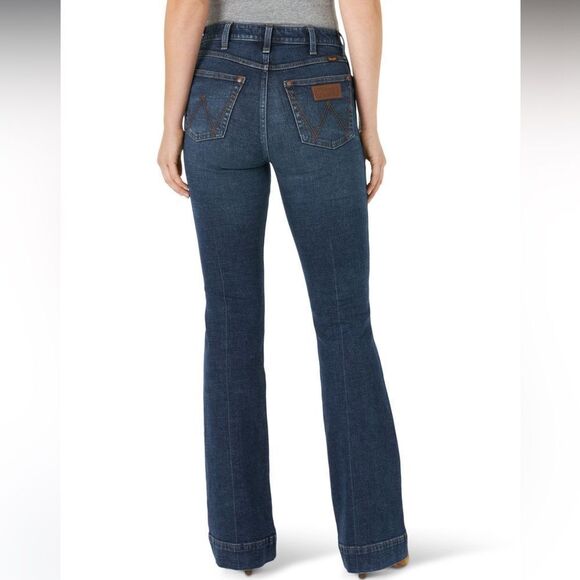 Wrangler Denim - Wrangler Women’s Retro Sara Green High Rise Trouser Jeans Size 32